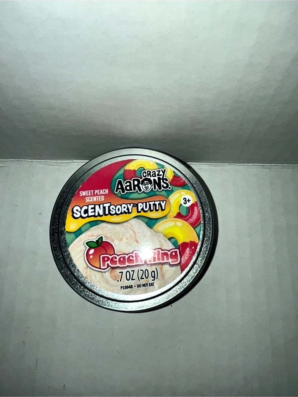 Crazy Aaron's Peach Ring SCENTSORY Putty Pink & Yellow